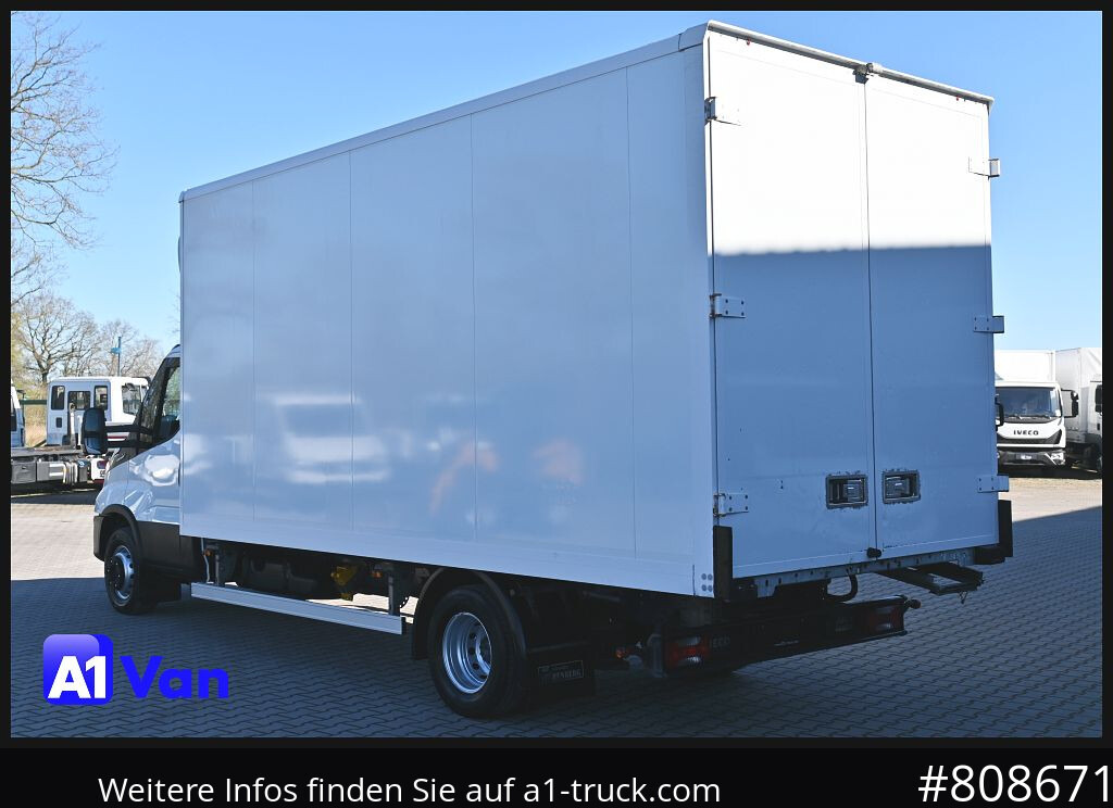 Carrinha basculante IVECO daily 72C18 A8V Koffer, Hi-Matic, Klima, Luftfederung