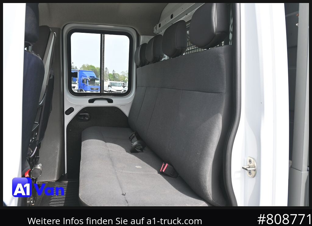 Carrinha de caixa aberta RENAULT Master Pritsche Doka, AHK 3,5Tonnen , Klima, Luftfederung