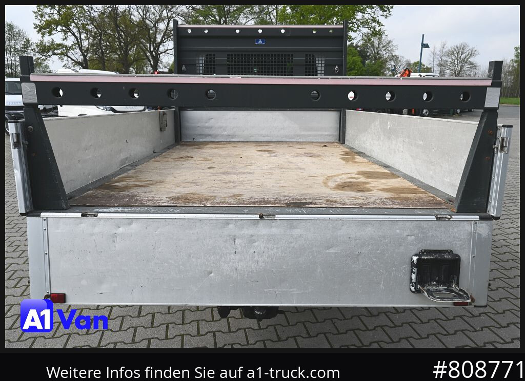 Carrinha de caixa aberta RENAULT Master Pritsche Doka, AHK 3,5Tonnen , Klima, Luftfederung