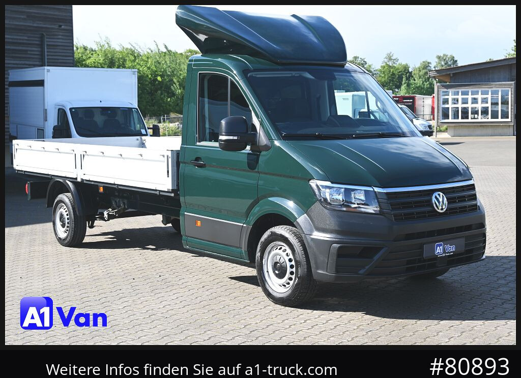 Carrinha de caixa aberta VOLKSWAGEN Crafter 35 Pritsche Maxi, Klima, AHK,
