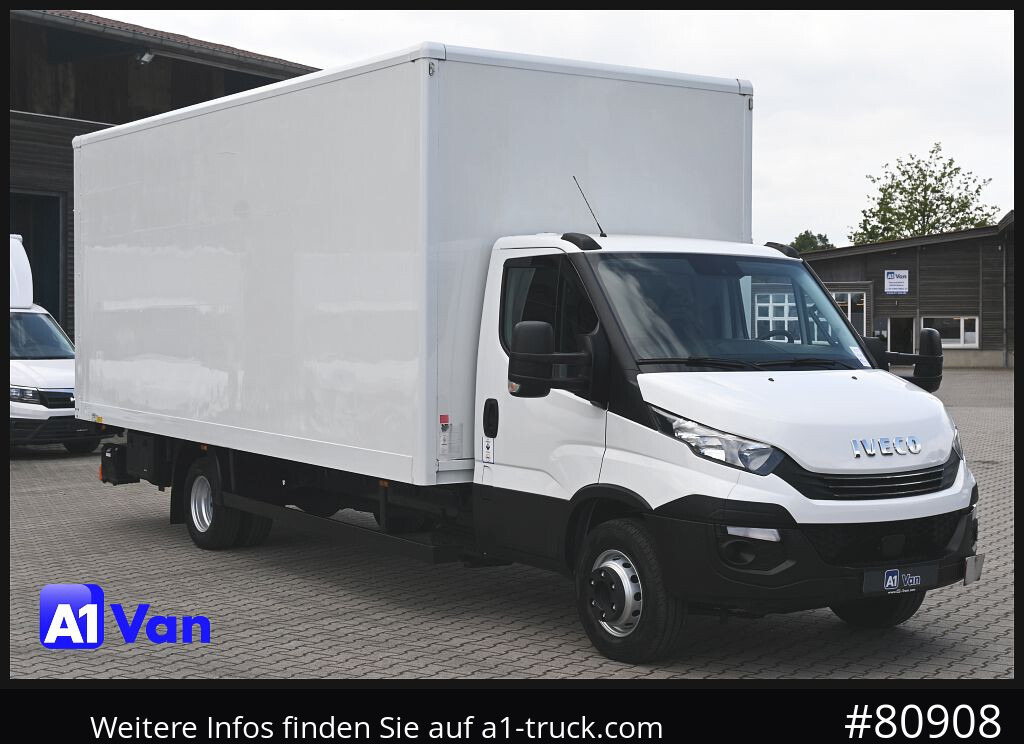 Carrinha de contentor IVECO Iveco Daily 72C18 Koffer, LBW, Automatik, Luftfederung