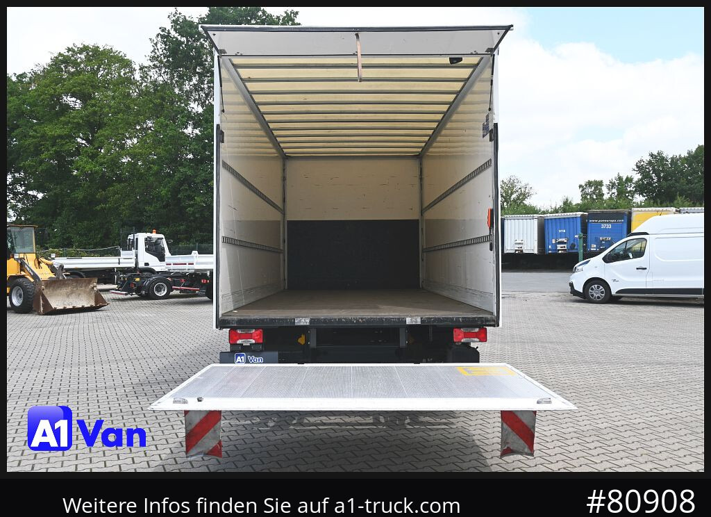 Carrinha de contentor IVECO Iveco Daily 72C18 Koffer, LBW, Automatik, Luftfederung