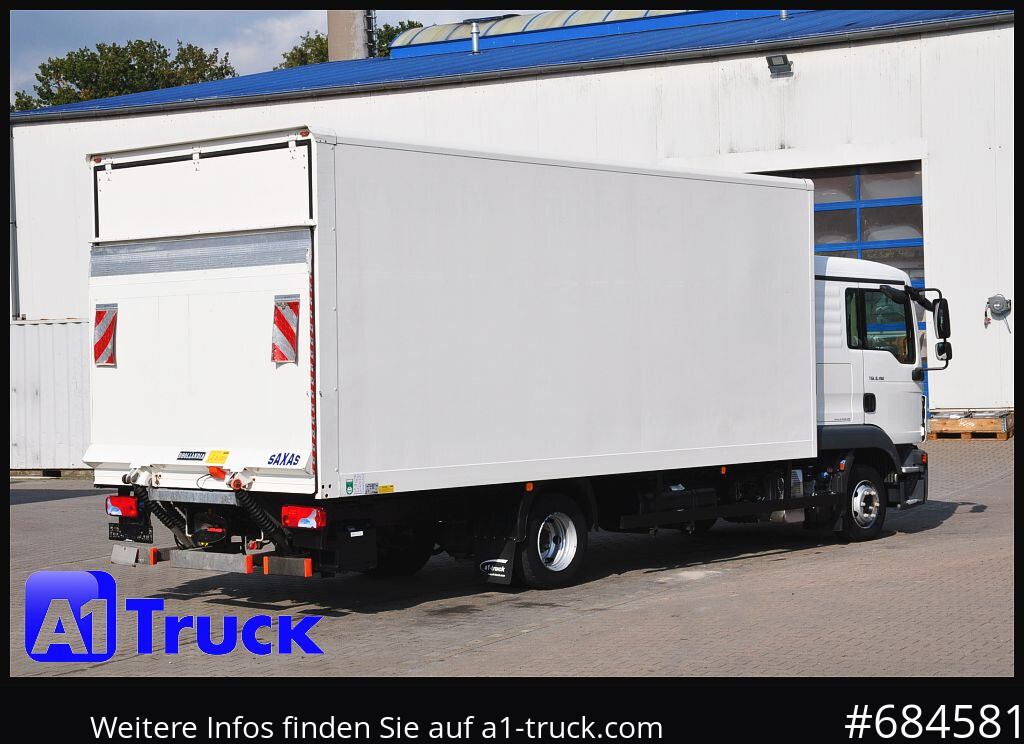 Carrinha de contentor MAN TGL 8.190 4x2 L-Haus Schlafkabine