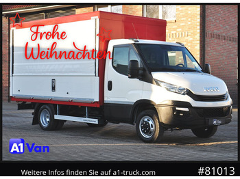 Carrinha de lona IVECO Daily 35C15 Getränke, ZV, Schwingsitz
