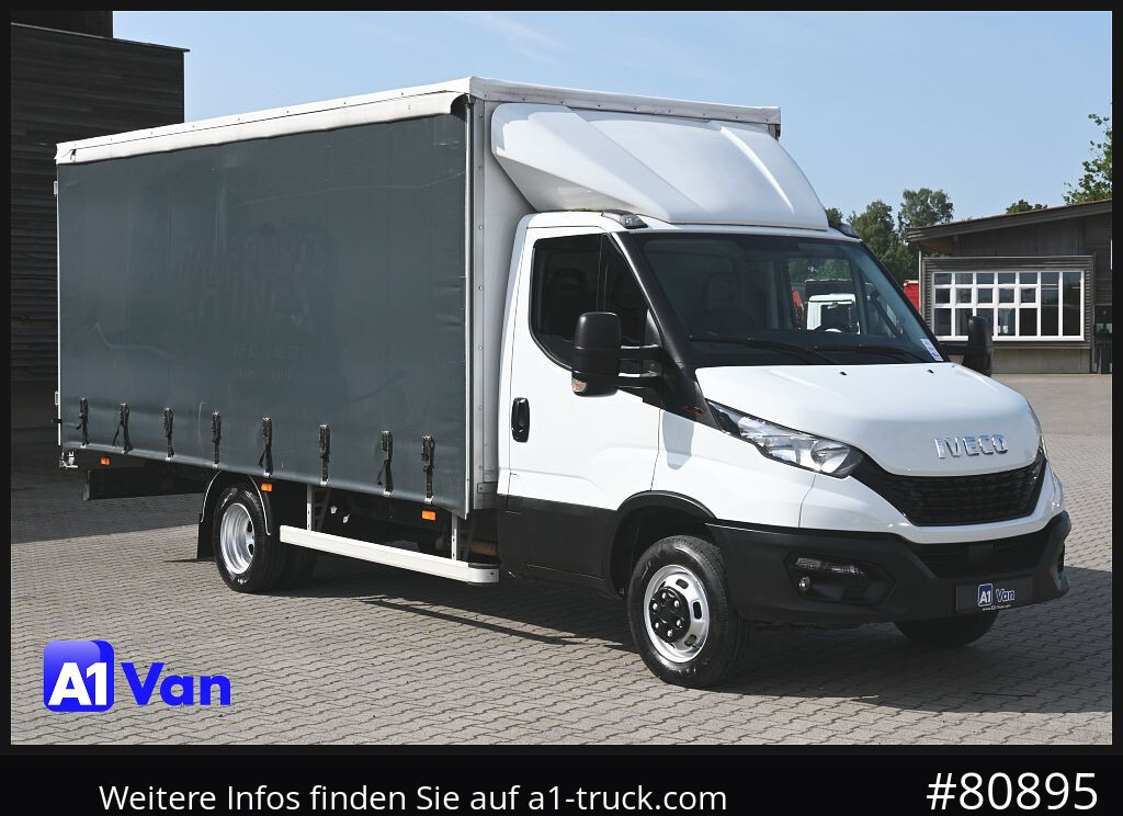 Carrinha de lona IVECO Daily 35S18 Pritsche Plane, Tempomat, Klima, 3,0 Liter