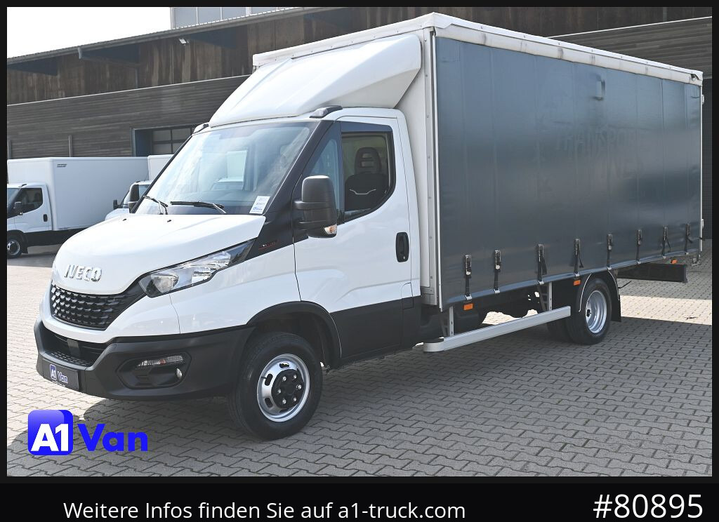 Carrinha de lona IVECO Daily 35S18 Pritsche Plane, Tempomat, Klima, 3,0 Liter