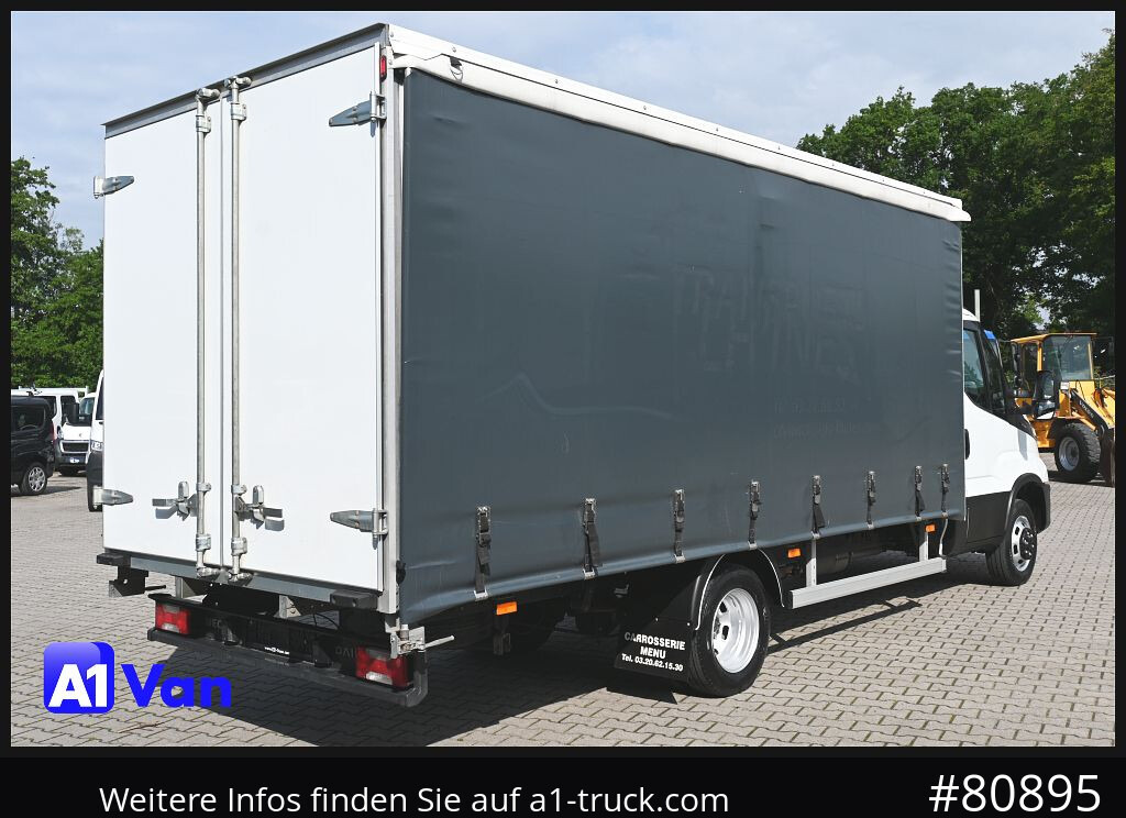 Carrinha de lona IVECO Daily 35S18 Pritsche Plane, Tempomat, Klima, 3,0 Liter