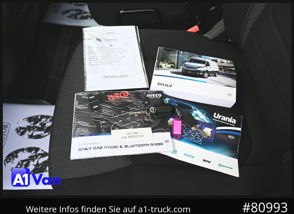 Furgão IVECO Daily 35S16 Maxi Kasten, Klima, Zv