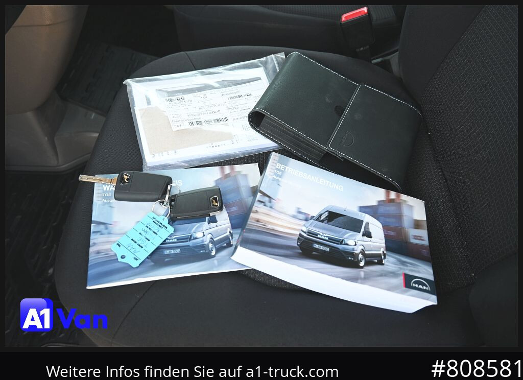 Furgão MAN TGE 3.140, Klima, Tachograph, AHK