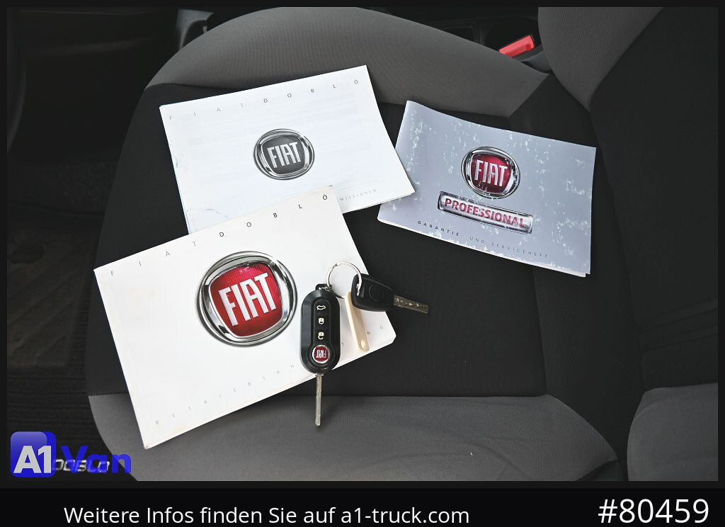 Furgão de passageiros FIAT Doblo 1.6 Kombi, Navi, Dachträger, Tempomat