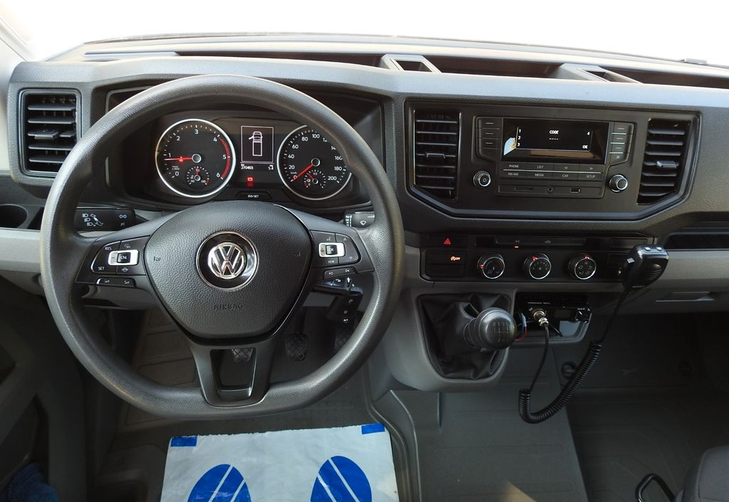 Carrinha de lona, Carrinha cabine dupla Volkswagen CRAFTER PRITSCHE PLANE 10 PALETTEN WEBASTO A/C: foto 3