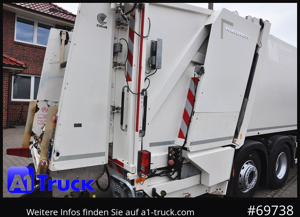 Caminhão de lixo MERCEDES-BENZ Antos 2532 Faun Powerpress II Zöller Detla 2301,