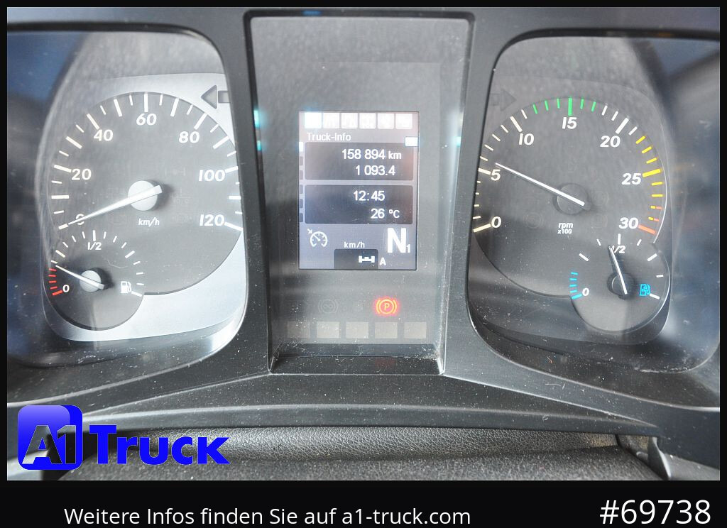 Caminhão de lixo MERCEDES-BENZ Antos 2532 Faun Powerpress II Zöller Detla 2301,