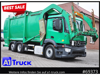Caminhão de lixo MERCEDES-BENZ Antos 2533, HS Millenium XXL37 Überkopflader,