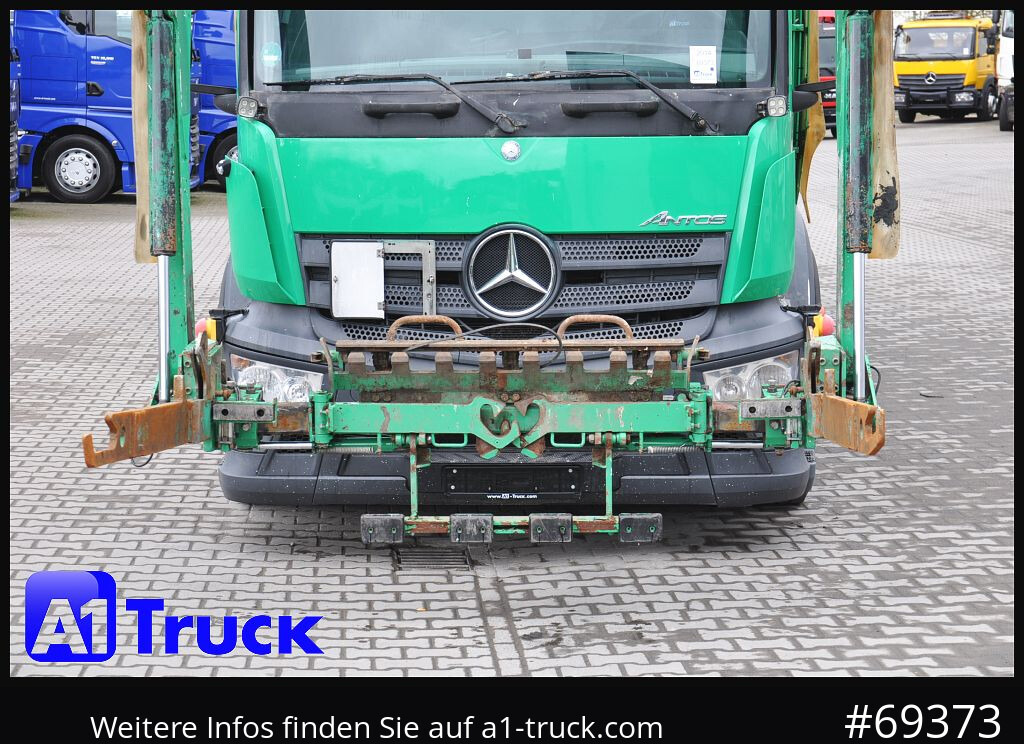 Caminhão de lixo MERCEDES-BENZ Antos 2533, HS Millenium XXL37 Überkopflader,