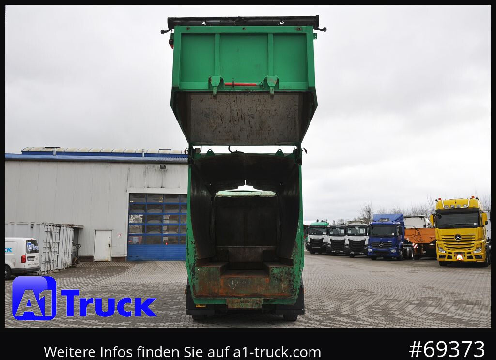 Caminhão de lixo MERCEDES-BENZ Antos 2533, HS Millenium XXL37 Überkopflader,