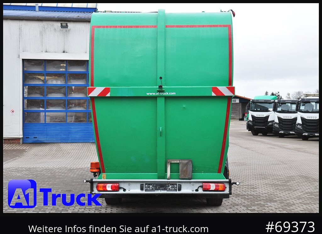 Caminhão de lixo MERCEDES-BENZ Antos 2533, HS Millenium XXL37 Überkopflader,