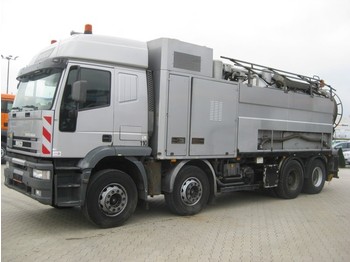 Iveco 340 EH 44, 8x4, Müller FMF 190 EH, Fatmaster  - Caminhão limpa fossa