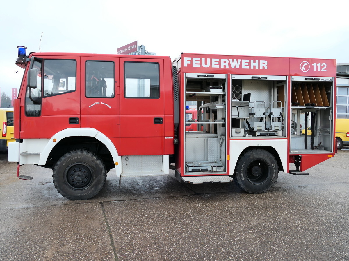 Carro de bombeiro IVECO FF 95 E 18W LF 8/6 DoKa 4X4 SFZ FEUERWEHR Löschf: foto 12