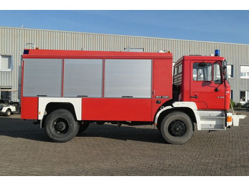 Carro de bombeiro MAN 19.372 4x4, Feuerwehr, Rosenbauer, Allrad, 370PS: foto 3