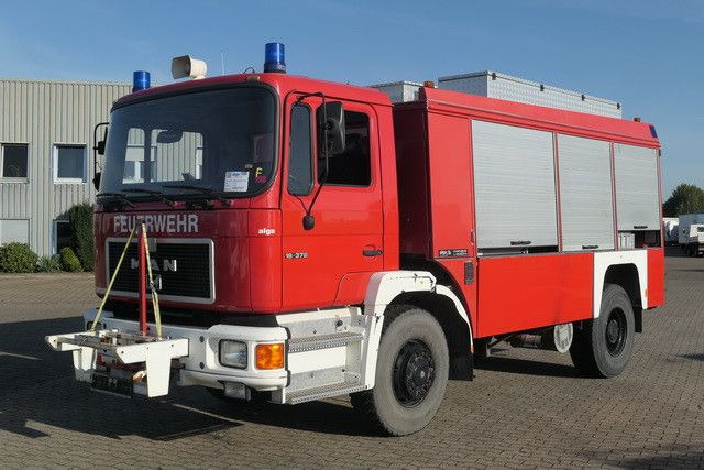 Carro de bombeiro MAN 19.372 4x4, Feuerwehr, Rosenbauer, Allrad, 370PS: foto 8