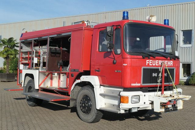 Carro de bombeiro MAN 19.372 4x4, Feuerwehr, Rosenbauer, Allrad, 370PS: foto 2