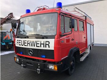 Carro de bombeiro Mercedes-Benz 814 F Feuerwehr Löschfahrzeug Ziegler 9-Sitzer: foto 1