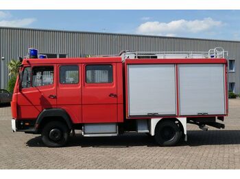 Carro de bombeiro, Carrinha cabine dupla Mercedes-Benz 814 F/Feuerwehr/Pumpe/9 Sitze: foto 2