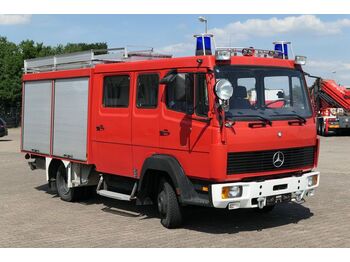 Carro de bombeiro, Carrinha cabine dupla Mercedes-Benz 814 F/Feuerwehr/Pumpe/9 Sitze: foto 3