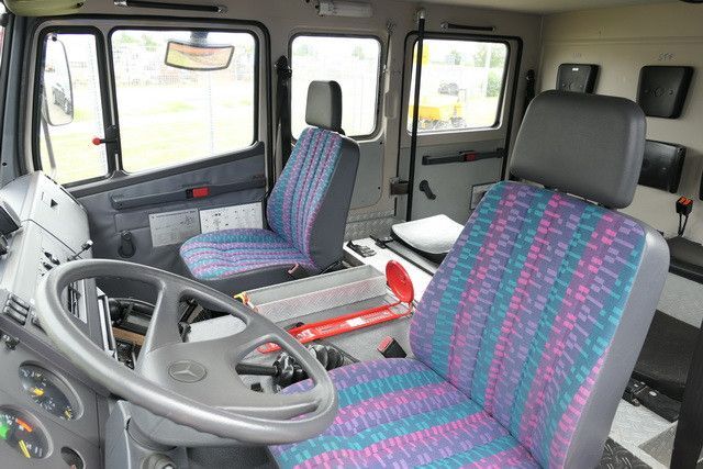 Carro de bombeiro, Carrinha cabine dupla Mercedes-Benz 814 F/Feuerwehr/Pumpe/9 Sitze: foto 13