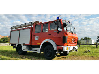 Carro de bombeiro Mercedes-Benz Feuerwehr 1222 4x4 TLF 2500l Autobomba: foto 1