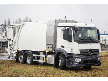 Caminhão de lixo para transporte de lixo novo Mercedes NTM Komunal Wash Actros 2533 6x2 KGHH-KW: foto 1