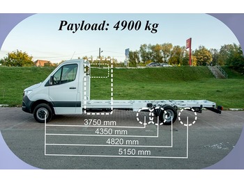 Transporte de valores novo Mercedes Sprinter Maxi 7440 kg, 4900 kg payload: foto 1