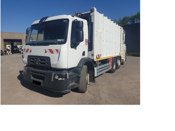 Caminhão de lixo para transporte de lixo RENAULT D26 P320 6x2 EJES ELEVABLES: foto 1