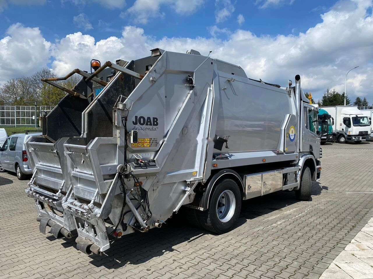 Caminhão de lixo Scania P230DB / JOAB ANACONDA TWIN 13.3m3 / 1 OWNER / FULL SERVICED: foto 8