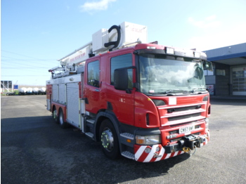 Carro de bombeiro Scania P310 6x2 RHD fire truck + pump, ladder & manlift: foto 2
