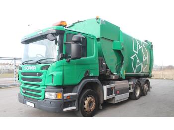 Caminhão de lixo Scania P340 LB 6X2*4 HNB Euro 6 Gasbil: foto 1