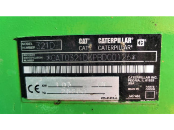 Caterpillar 321DLCR - Escavadora de rastos: foto 2