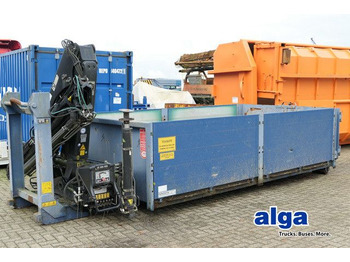 Abrollcontainer, Kran Hiab 099 BS-2 Duo  - Contentor ampliroll: foto 1