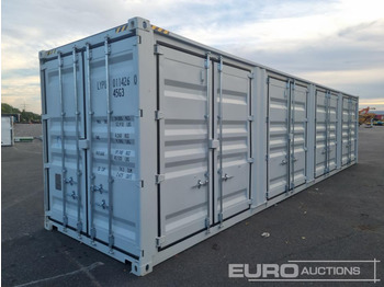  40' High Cube Shipping Container, 4 Side Doors - Contentor marítimo: foto 1