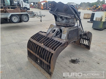 2020 Hydraulic Rotating Grab 80mm Pin to suit 20 Ton Excavator - Garra: foto 1