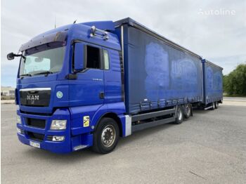 Camião de lona MAN MAN LECI TRAILER TGX 26.480 TGX 26.480 LTRC 2E: foto 1