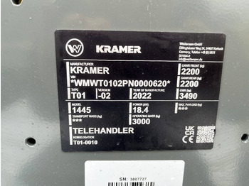 Pá carregadora telescópica Kramer 1445: foto 2