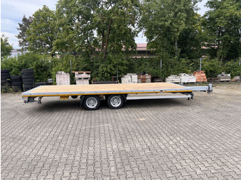 Reboque plataforma/ Caixa aberta novo Möslein THT 14-G 7,20 L ausziehbar  13,9 t Tandemanhänger- Tieflader, ausziehbarLuftgefedert: foto 4