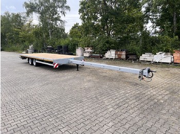 Reboque plataforma/ Caixa aberta novo Möslein THT 14-G 7,20 L ausziehbar  13,9 t Tandemanhänger- Tieflader, ausziehbarLuftgefedert: foto 5