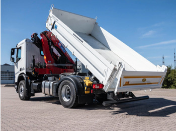 Camião grua, Camião basculante novo DAF FA XDC 370 Krankipper DAF XDC 370 FA Meiller Krankipper HMF: foto 4
