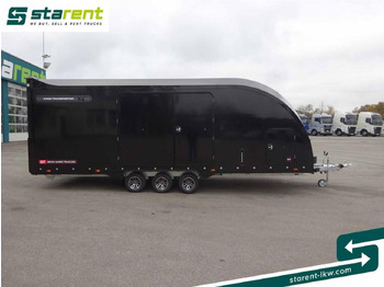 Reboque transporte de veículos novo Brian James Trailers Race Transporter 7, Seilwinde, elektrische Klappe: foto 4