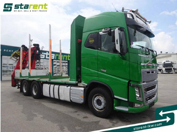 Camião de transporte de madeira Volvo FH16 550 6x4 Holzaufbau mit Kran (Loglift 145Z): foto 3