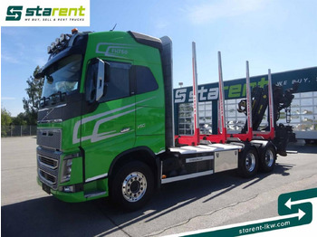 Camião de transporte de madeira VOLVO FH16 750