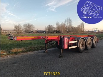 Semi-reboque transportador de contêineres/ Caixa móvel KÄSSBOHRER